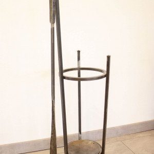 Kovaný stojan na dáždniky s obuvákom (DPK-78)