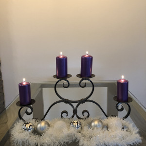 Advent forged candle holder – big black (SV/22)