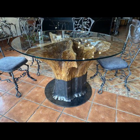 Luxusný dubový stôl - dizajnový nábytok (NBK-61)