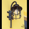 Kované nástenné svietidlo KLASIK Veľký - exteriérová lampa (SE0401)