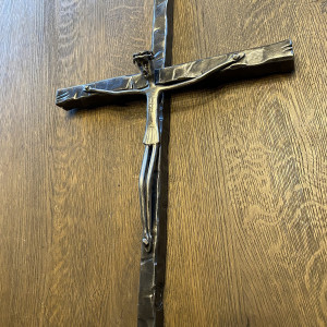 A wrought iron cross (K-20)