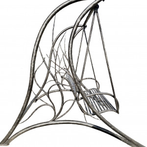 Wrought-iron swing – garden furniture (NBK-74)