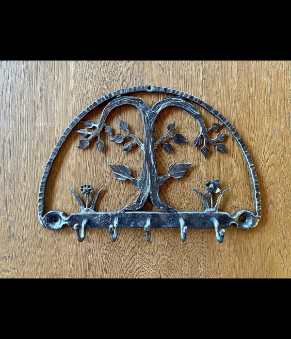 A wrought iron hanger Grape