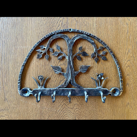 A wrought iron hanger Grape