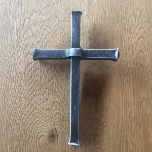 A wrought iron cross (K-16)