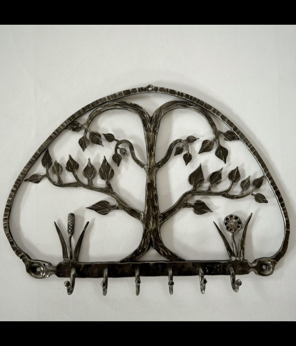 A wrought iron hanger Grape