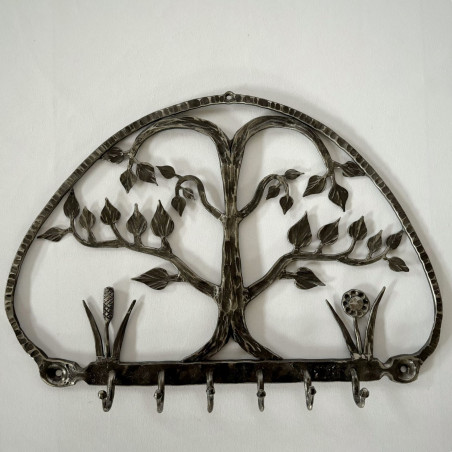 A wrought iron hanger Grape