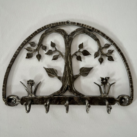 A wrought iron hanger Grape