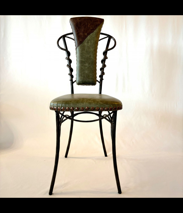 A wrought iron chair - luxury furniture (NBK-21)