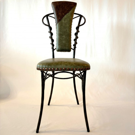 A wrought iron chair - luxury furniture (NBK-21)