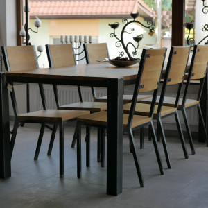 Modern Style Dining Table - Designer Furniture (NBK-51)