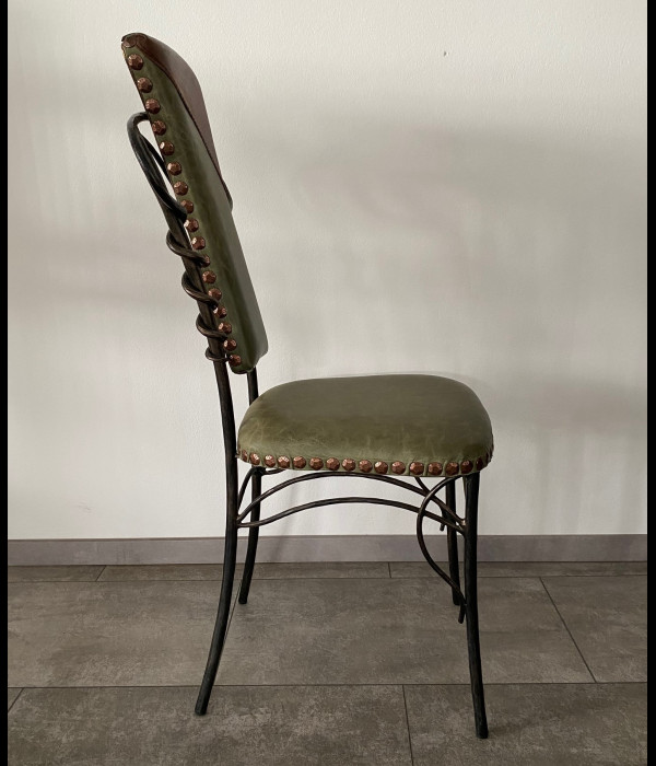 A wrought iron chair - luxury furniture (NBK-21)