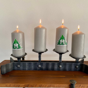 Advent forged candle holder (SV/36)