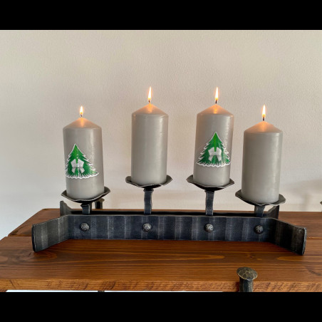 Advent forged candle holder (SV/36)