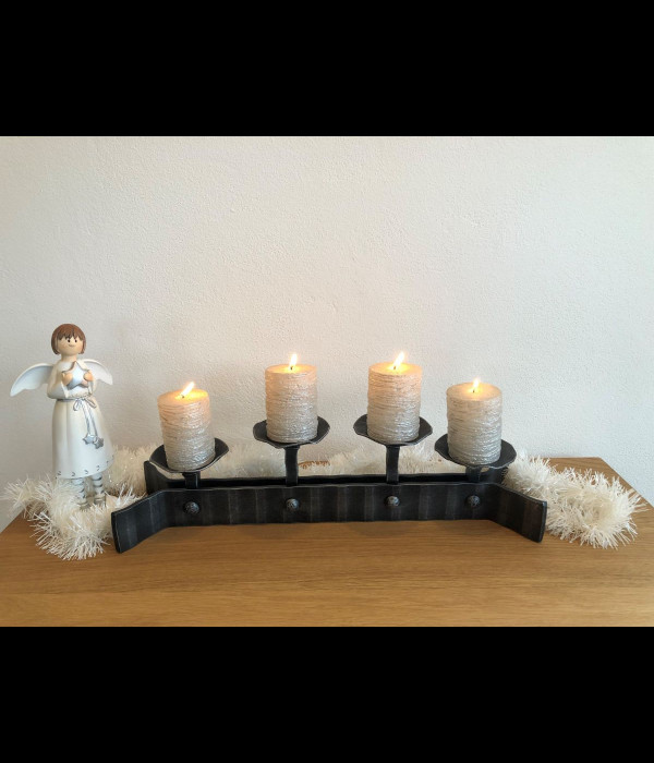 Advent forged candle holder (SV/36)