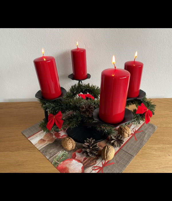 Advent forged candle holder (SV/38)