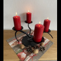 Advent forged candle holder (SV/38)