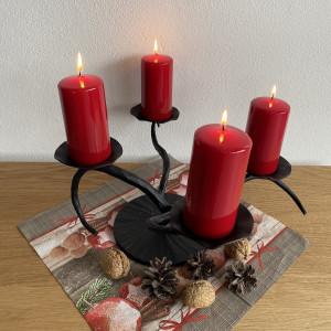 Advent forged candle holder (SV/38)