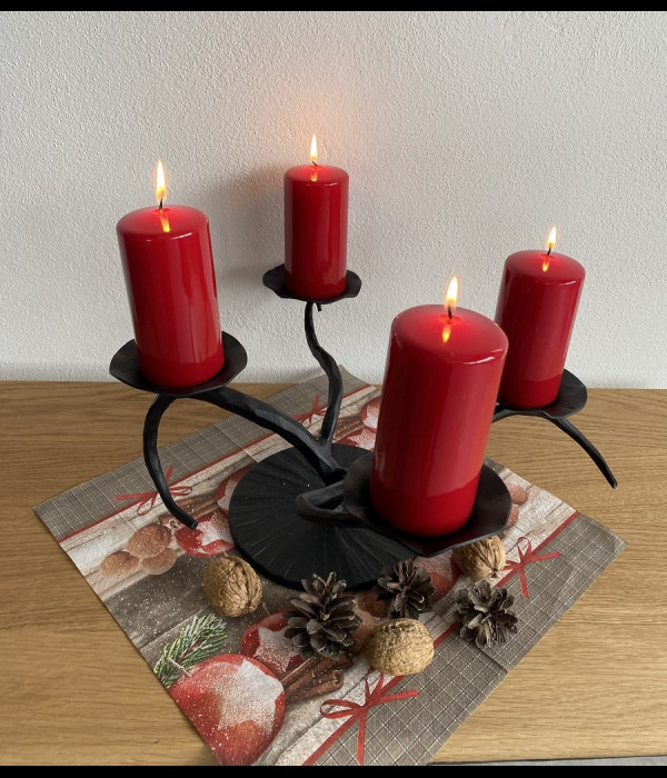 Advent forged candle holder (SV/38)