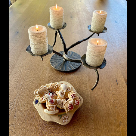 Advent forged candle holder (SV/38)