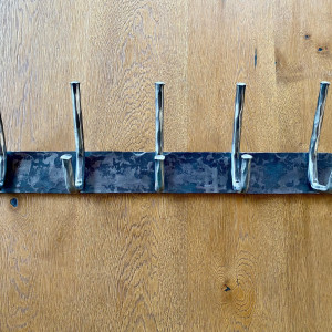 Forged wall clothes-hook