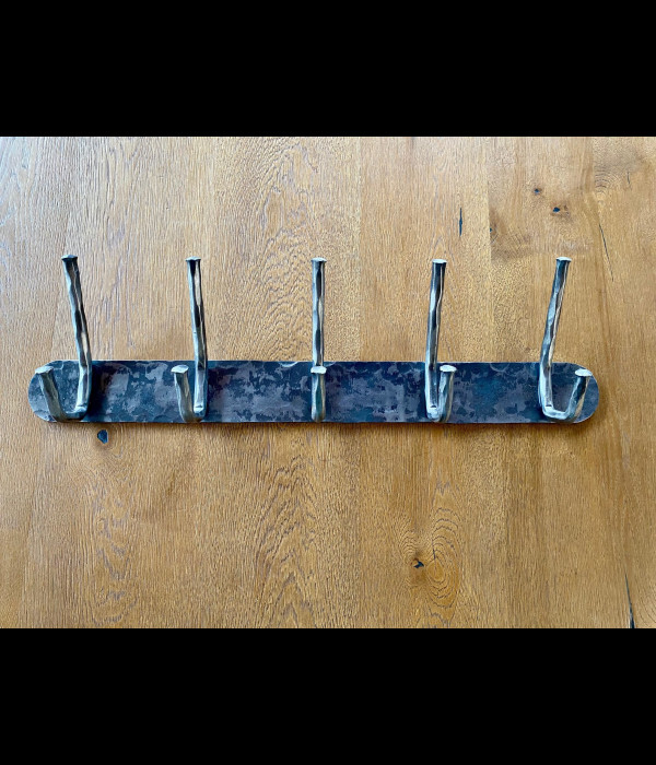 Forged wall clothes-hook