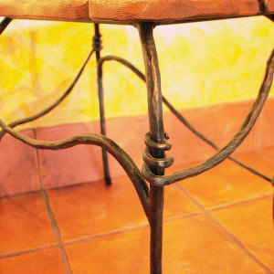 Kovaná stolička Hrozno - exkluzívny nábytok (NBK-24)