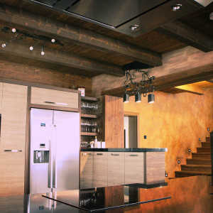 Kovaný luster KOREŇ - luxusné interiérové svietidlo (SI0110)