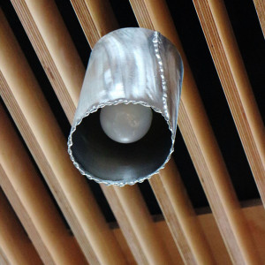 Luminaire en acier inoxydable NEREZ - suspension d'intérieur (SI2010)