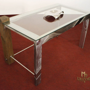 Table en acier inoxydable - meuble moderne (NBK-60)