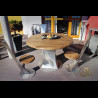 Luxusný nerezový stôl - nerezový nábytok (NBK-63)