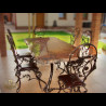 Luxusný kovaný stôl - záhradný nábytok (NBK-107)