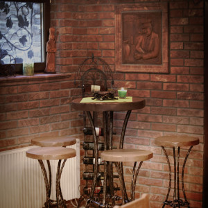 Kovaná barová stolička - luxusný kovaný nábytok (NBK-115)