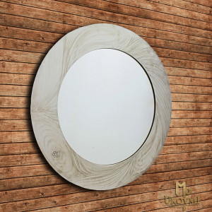 A stainless steel mirror - luxury furniture (NBK-302)