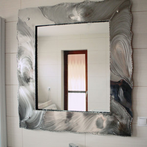 Luxusné zrkadlo - nerezové zrkadlo (NBK-305)