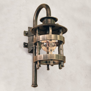 Kované nástenné svietidlo - HISTORIK - exteriérová lampa (SE5021)