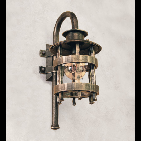 Kované nástenné svietidlo - HISTORIK - exteriérová lampa (SE5021)