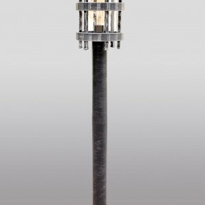 Kované stojanové svietidlo HISTORIK - exteriérové svietidlo - (SE5023)