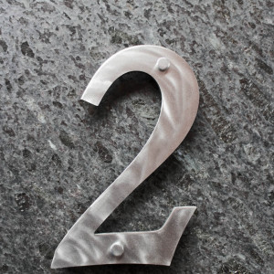A stainless steel number (NC-02)