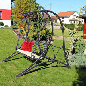 Kovaná hojdačka - záhradný nábytok (NBK-73)